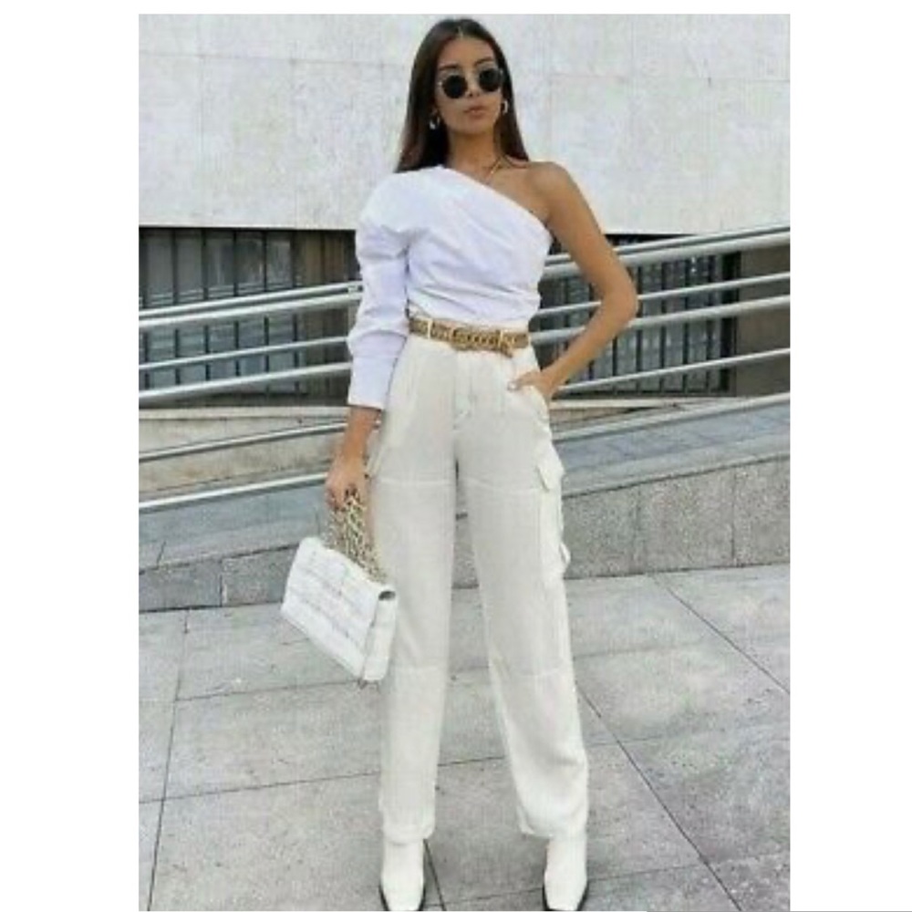 Size XS | Zara flowy cargo pants